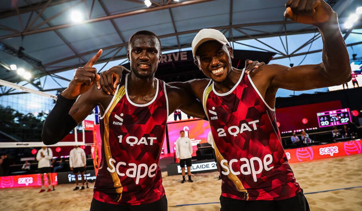 Qatar's Cherif Younousse & Ahmed Tijan win Asia's Best Men's Beach Volleyball Players title